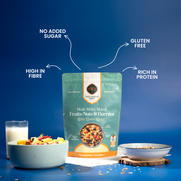 Multi Millet Fruits-nuts & Berries Muesli