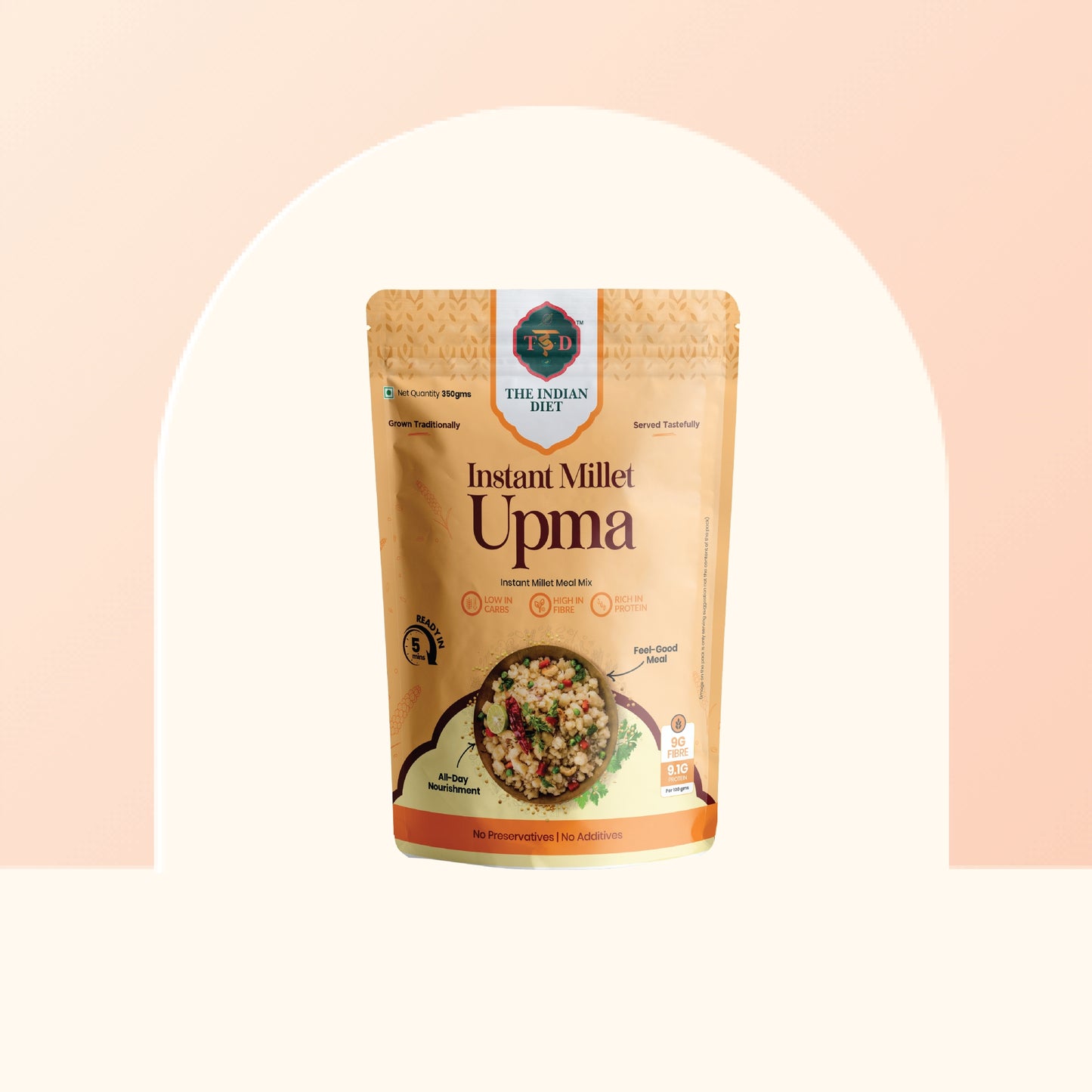 Ready-to-Cook Multi Millet Instant Millet Upma & Khichdi Combo