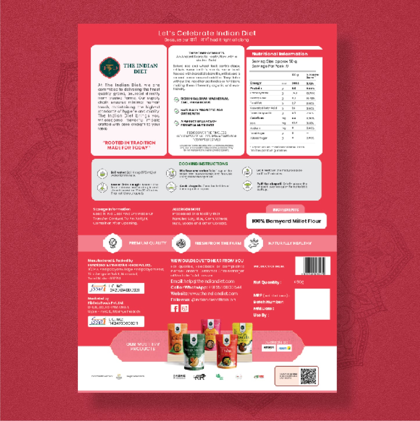 Barnyard Millet Flour