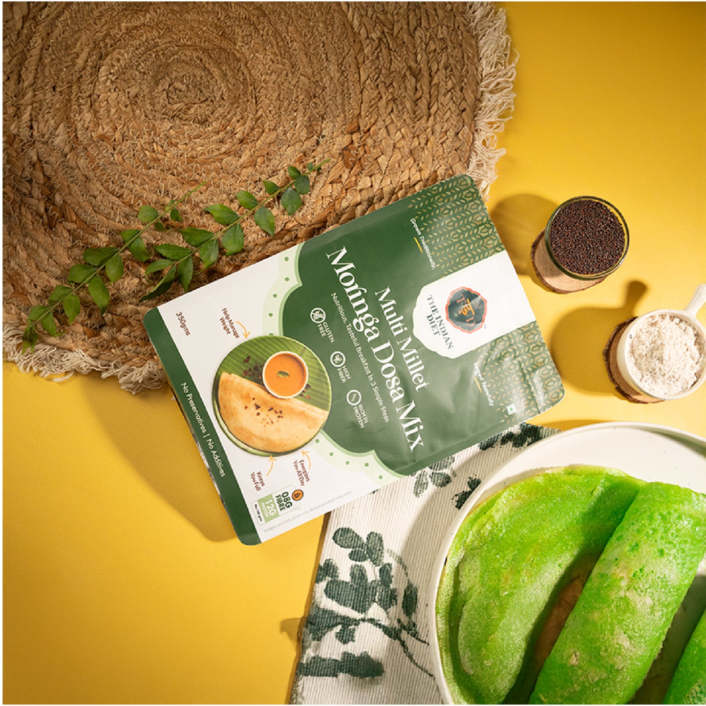 Multi Millet Moringa Dosa Mix