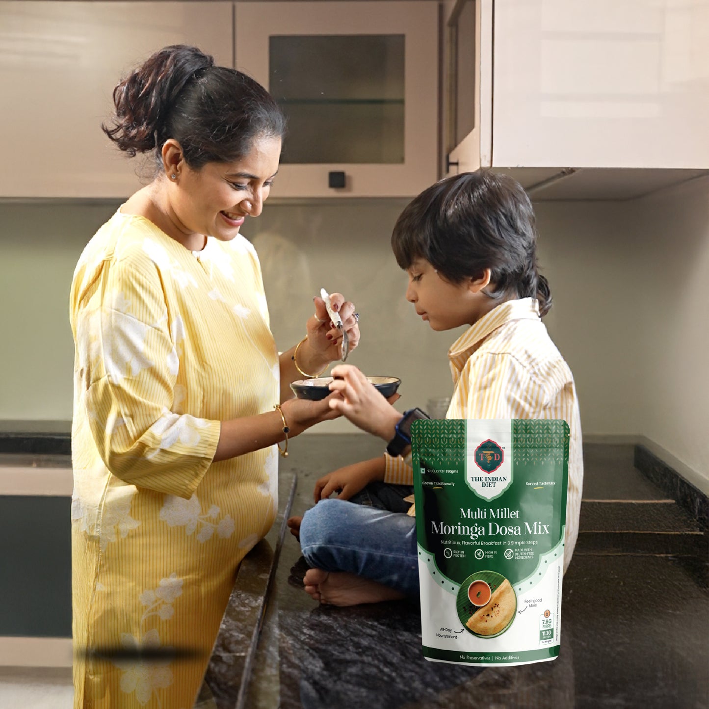 Multi Millet Moringa Dosa Mix