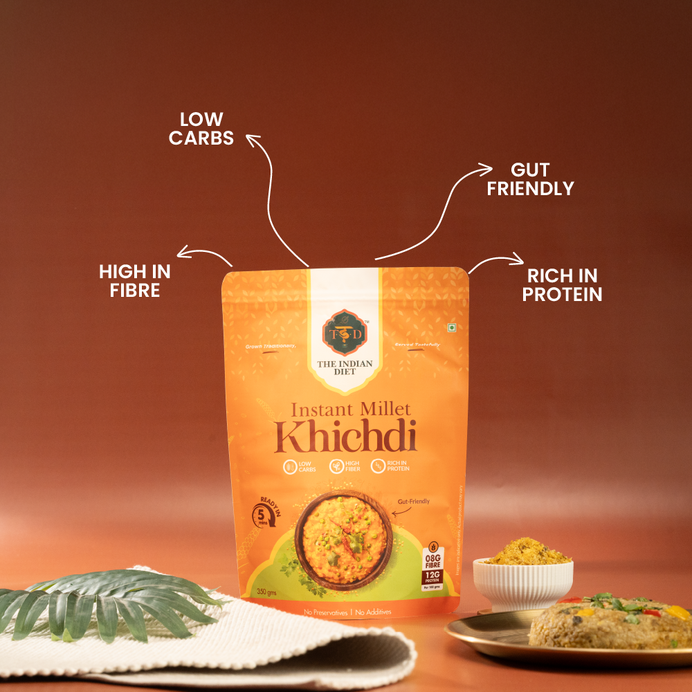 Ready-to-Cook Multi Millet Instant Millet Upma & Khichdi Combo