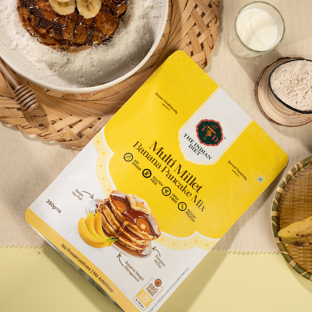 Multi Millet Banana Pancake Mix