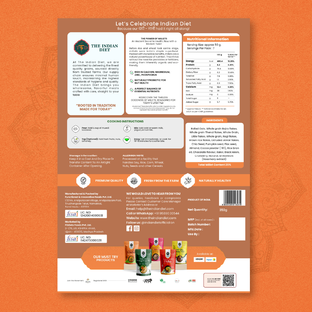 High-Protein Millet Muesli Combo