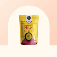 High Protein-Fiber Pre-Soaked Positive Millets Flakes