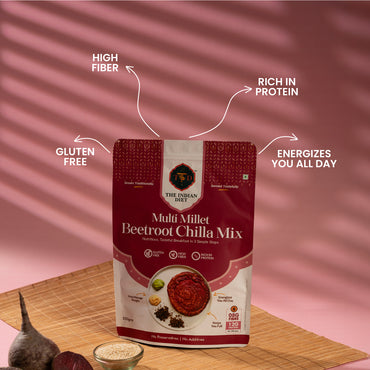 Multi Millet Beetroot Chilla Mix