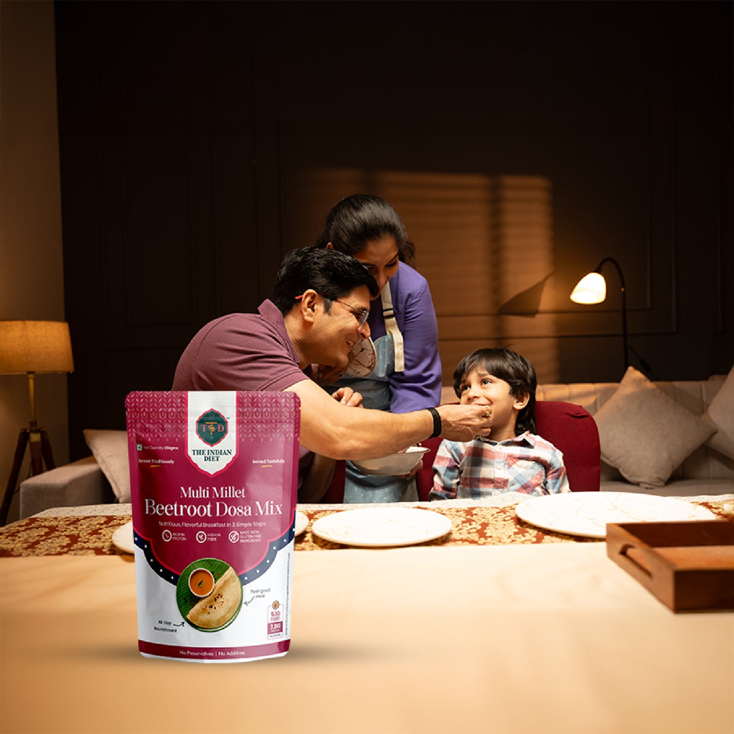 Multi Millet Beetroot Dosa Mix