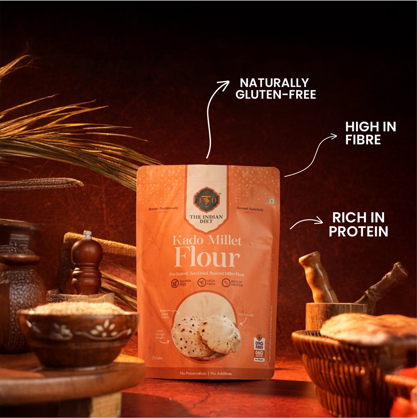 Pre-Soaked Positive Millet Flour Combo