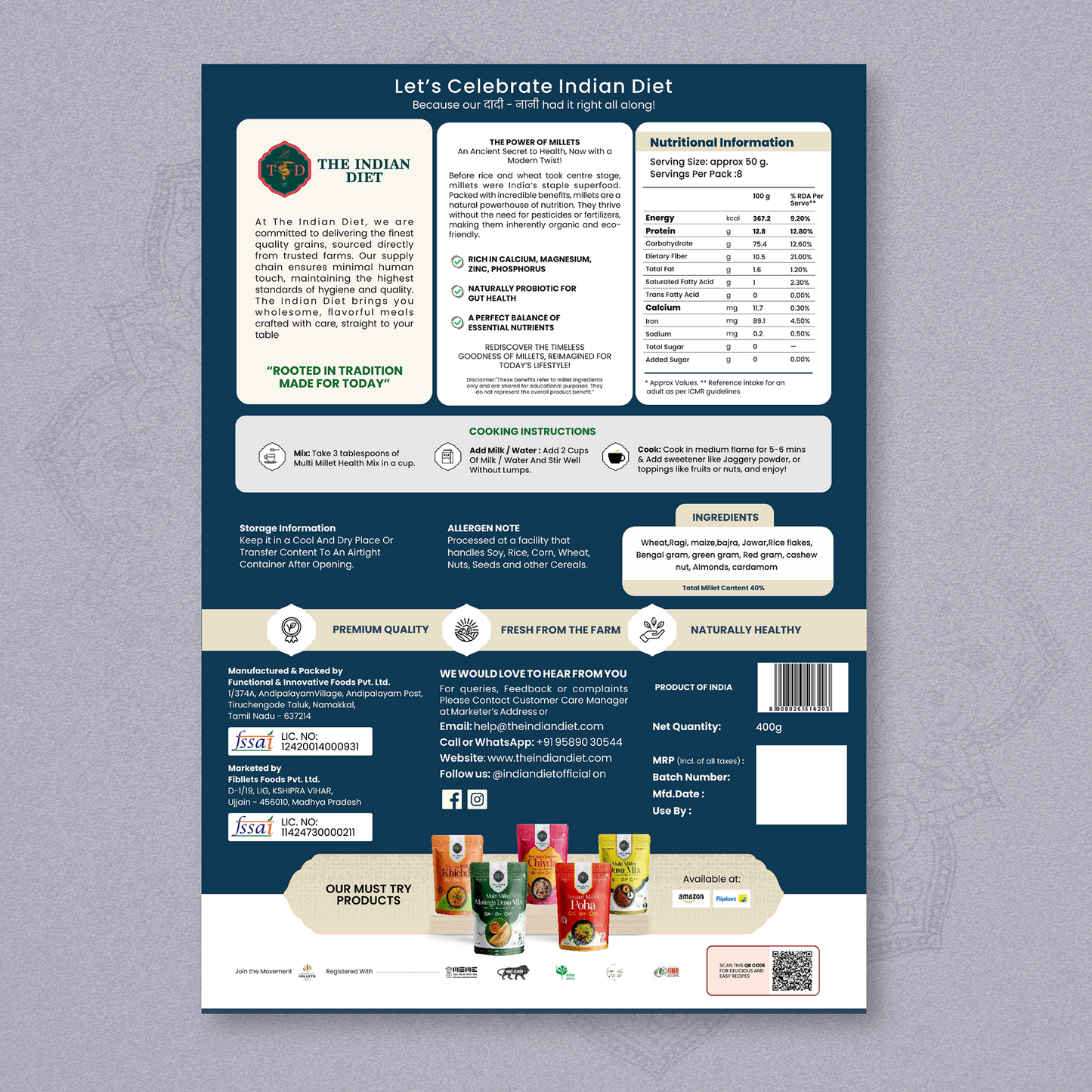 Multi Millet Health Mix